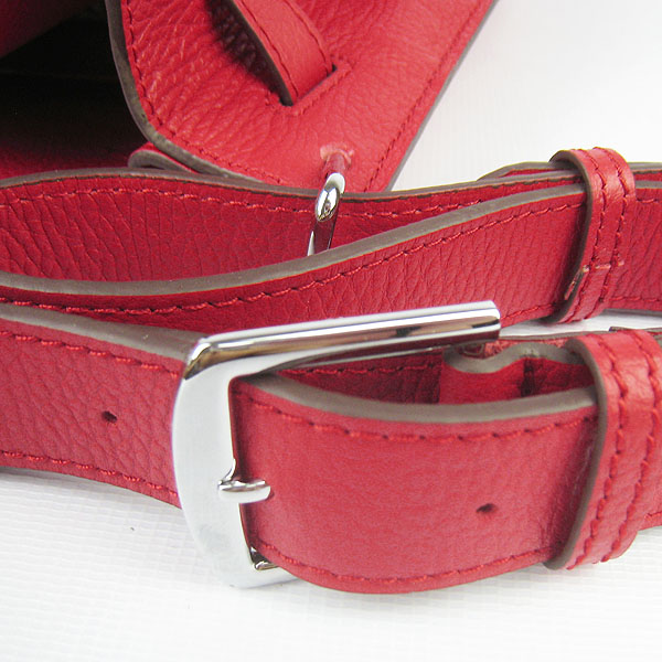 Replica Hermes Jypsiere 34 Togo Leather Messenger Bag Red H2804 - 1:1 Copy - Click Image to Close